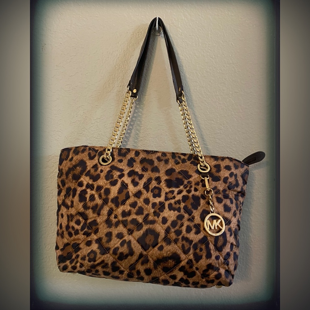 MICHAEL Michael Kors leopard print tote bag